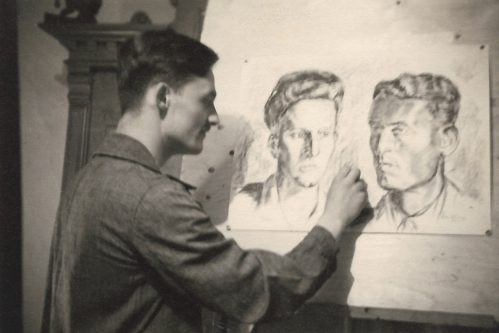 © Studium an der Akademie für bildende Kunst München (1941-44)